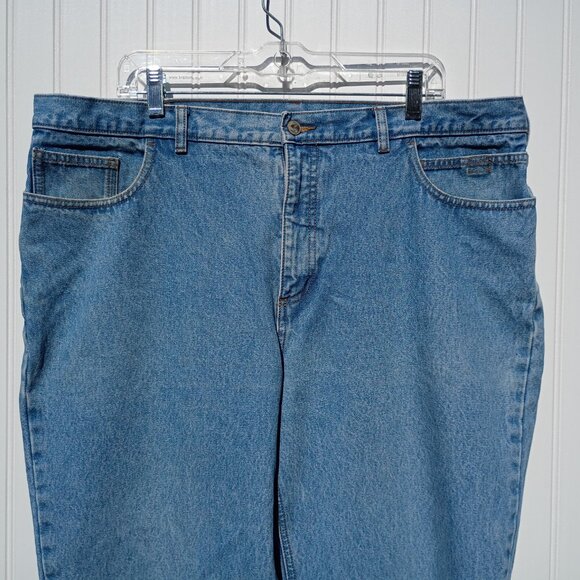 Columbia Jeans Mens 40 x 30 Blue Denim Bonehead Jean Vtg Straight Leg Casual Y2K - Picture 2 of 12
